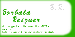 borbala reizner business card